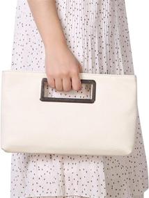 img 2 attached to 👛 Вечерняя клатч сумочка для женщин с плечевым ремнем - Сумки и кошельки