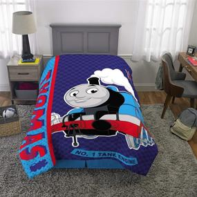 img 1 attached to 🛌 Twin Size 64x86 Franco Kids Comforter, Thomas and Friends Bedding