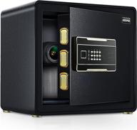 adimo 1.23 cubic feet safe box: master key, alarm system + secure storage for home & office логотип