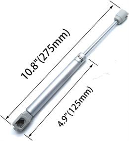 img 1 attached to S SYDIEN 2Pcs Gas Struts/Spring Lid Stay Cabinet Door Lift - 40N/8lb Pneumatic Support: Enhanced Performance