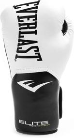 img 3 attached to 🥊 Everlast Elite Pro Style Training Gloves - White, 12 oz: Unbeatable Quality for Optimal Performance