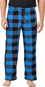 img 3 attached to Trailcrest Mens Lounge Pants Plush Loungewear Collection