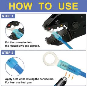 img 1 attached to 💡 Haisstronica Connectors: Hassle-Free Heat Connectors & Insulated Terminals for Optimal Wiring Solutions