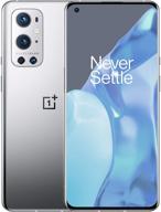 oneplus 9 pro morning mist 5g unlocked smartphone - us version with 12gb ram & 256gb storage, 120hz fluid display, hasselblad quad camera, 65w ultra fast charge, 50w wireless charge, and alexa built-in logo