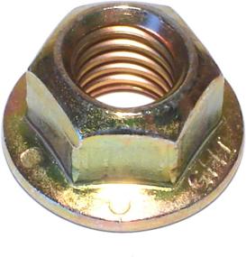 img 1 attached to 🔩 High-Strength Grade 8 Coarse Hex Flange Nuts - Hard to Find Fastener, 1/2-13 (Pack of 8)