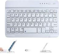 bluetooth keyboard youtato ultra slim portable tablet accessories logo