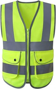 img 4 attached to 👧 JKSafety Visibility Reflective Standards Kid Medium: Enhanced Safety for Kids in Low-Light Conditions