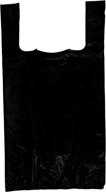 efficient plastic bag for black plain embossed t shirt retail store fixtures & equipment logo