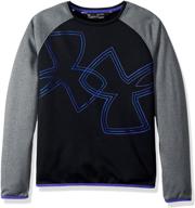 under armour fleece techno fuchsia logo