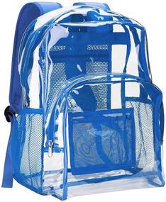 img 4 attached to 🎒 Vorspack Transparent Reinforced Workplace Kids' Backpack: Stylish Furniture, Decor & Storage Solution in Backpacks & Lunch Boxes