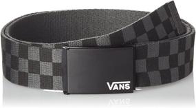 img 1 attached to 👔 Stylish VANS Deppster Belt in Black Charcoal - Add a touch of Class to your Outfit!