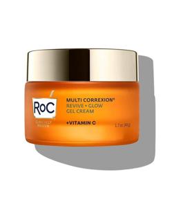 img 4 attached to 💧 Revitalizing & Radiant RoC Multi Correxion Vitamin C Face Moisturizer Gel Cream – Hypoallergenic, Oil-Free Anti-Aging Skincare, 1.7 Ounce