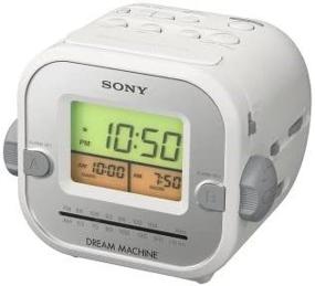 img 3 attached to Sony ICFC180 AM/FM Clock Radio - Discontinued Model, White Color