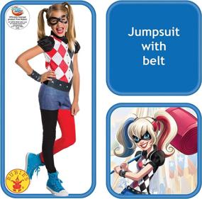 img 2 attached to 🎭 Shop the Rubies Costume Superhero Harley Medium for Ultimate Cosplay Fun