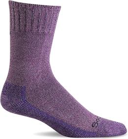 img 4 attached to Women's Big Easy Relaxed Fit Sock by Sockwell