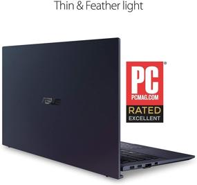 img 2 attached to Ноутбук ASUS ExpertBook B9 тонкий и легкий для бизнеса 14” FHD Intel Core i7-10510U, 512 ГБ SSD, 16 ГБ ОЗУ, Военная степень надежности, длительное время автономной работы до 24 часов, защита приватности веб-камеры, Windows 10 Pro, Черный (Модель: B9450FA-XS74)