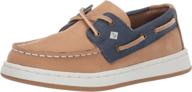 👞 sperry boys' boat brown medium loafers - shoes логотип