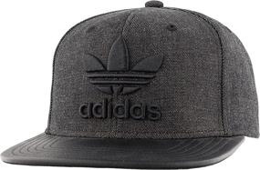 img 4 attached to adidas Trefoil Chain Flatbrim Snapback Cap for Men