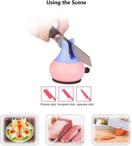 img 3 attached to Kitchen Sharpeners Portable Professional Non Slip