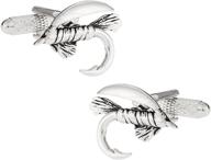 cuff daddy fishing cufflinks fisherman presentation logo