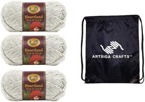 img 3 attached to Lion Brand Knitting Yarn Heartland Knitting & Crochet