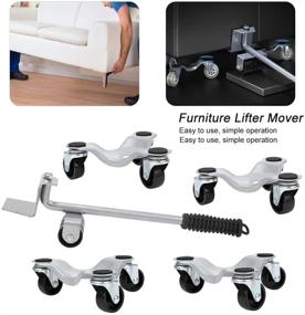 img 3 attached to Furniture Triangle Capacity Appliances Transport