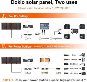img 2 attached to DOKIO Foldable Monocrystalline Inverter Controller