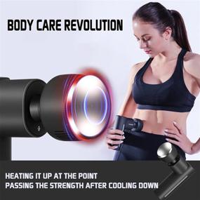 img 3 attached to 💪 Revitalize Your Muscles: ROLAZ Muscle Massage Gun with Heat and Cool for Athletes' Deep Tissue Recovery Therapy