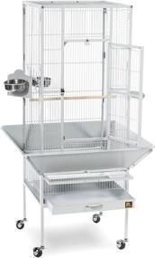img 3 attached to 🐦 Enhance Your Bird's Habitat with Prevue Park Plaza Bird Cage