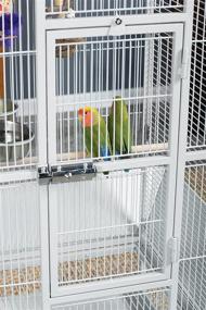 img 1 attached to 🐦 Enhance Your Bird's Habitat with Prevue Park Plaza Bird Cage