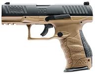 new walther ppq m2 (gen2): the most realistic .43cal co2 semi-auto blowback paintball pistol - flat dark earth (fde) logo
