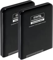 💾 2.5 inch sata hdd case - durable protective hard cases (2-pack) for sata drives" logo