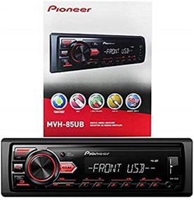 img 2 attached to 🚗 Pioneer MVH-85UB Digital Media Car Stereo Receiver with USB, Auxiliary, MP3 Playback, Mixtrax, Media App Control, and Siri Eyes Free Compatibility