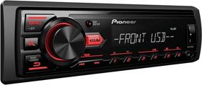 img 3 attached to 🚗 Pioneer MVH-85UB Digital Media Car Stereo Receiver with USB, Auxiliary, MP3 Playback, Mixtrax, Media App Control, and Siri Eyes Free Compatibility