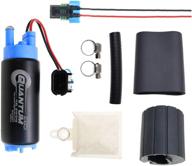 boost performance with qfs-352ft-766 - 340 lph e85/ethanol compatible fuel pump + installation kit logo