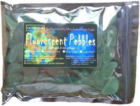img 1 attached to 🐠 Blue-Green Glow in The Dark Gravel - Photoluminescent Pebble Fluorescent Cobblestone Noctilucent Resin Stone for Fish Tank, Aquarium, Garden Trails Decoration - 250 g