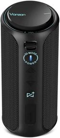 img 4 attached to 🔊 Vanzon Climber-Z Портативная Bluetooth колонка 30W - Водонепроницаемость IPX7, Bluetooth V5.0, Супер-мощные басы - Идеальна для вечеринок, путешествий, дома и на открытом воздухе.