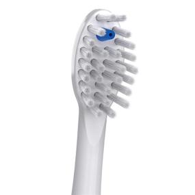img 2 attached to Waterpik Sonic-Fusion Flossing Toothbrush Replacement Brush Heads - Full Size, 2 Count White