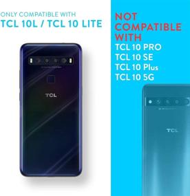 img 3 attached to 📱 TCL 10 Lite Case - Ytaland Crystal Clear Soft Silicone Shockproof TPU Transparent Bumper Case Cover with Tempered Glass Screen Protector