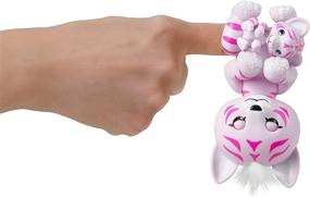 img 1 attached to 🐯 WowWee Fingerlings Light Up Baby Tiger – Interactive Toys for Kids