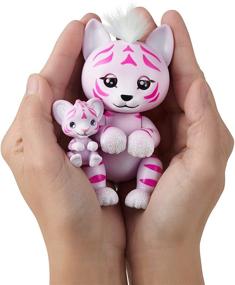 img 2 attached to 🐯 WowWee Fingerlings Light Up Baby Tiger – Interactive Toys for Kids