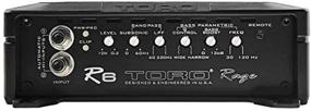 img 1 attached to 🔊 TORO TECH R6: Unleash Powerful Sound Quality with 8000W MAX Monoblock Car Amplifier – Class D Design, 0.5Ω Stable, Auto Sensing Turn-On, Built-in Subwoofer Amplifier