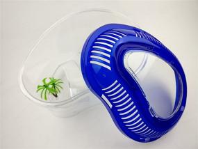 img 2 attached to 🐢 Clear and Breathable OMEM Portable Reptile Terrarium Habitat House