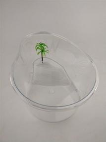 img 1 attached to 🐢 Clear and Breathable OMEM Portable Reptile Terrarium Habitat House