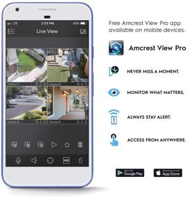 img 1 attached to 🎥 Amcrest 4K NV5216E-8P: Сетевой видеорегистратор высокого разрешения для 16 x 4K IP-камер