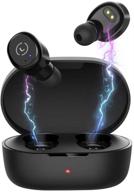 ankbit true wireless earbuds: bluetooth 5.0, ipx8 waterproof, clear sound & deep bass, gym sports & home office headsets logo