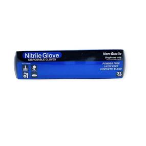 img 1 attached to 🧤 CTB X-Large Nitrile Gloves - Box of 100 Gloves, Latex-Free, Powder-Free, Multi-Purpose, Dispenser Box