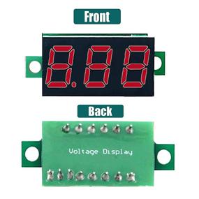 img 3 attached to DaFuRui Digital Voltmeter Two Wire Voltage