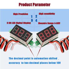 img 1 attached to DaFuRui Digital Voltmeter Two Wire Voltage