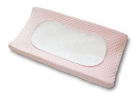 img 1 attached to 👶 Boppy Changing Pad Cover - Waterproof Liner Included - Pink